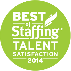 Best of Staffing Talent Satisfaction 2014